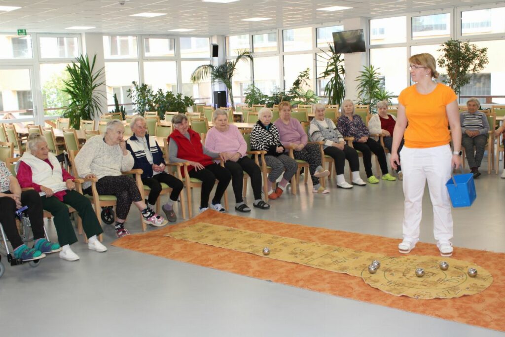 Soutěž v petanque