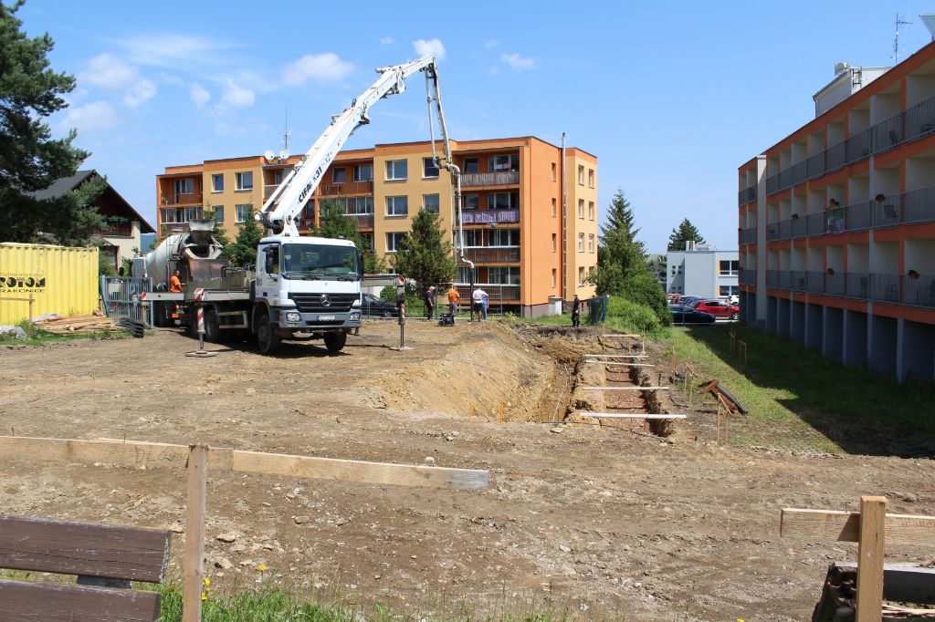 Novostavba ubytovacího pavilonu Centra Rožmitál pod Třemšínem